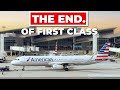 LAST TIME on American Airlines Flagship FIRST CLASS