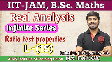 B.Sc.-2 | Series | Lec.-15 | Root test properties | Parimal Sir (Ph.D., M.Sc. IIT-Delhi, GATE)