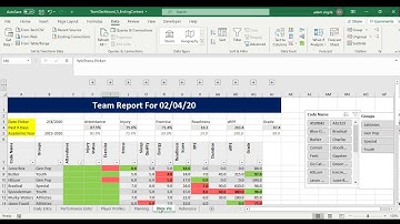 The Ultimate Team Performance Dashboard from Scratch #8: Drop-down Lists and Reference