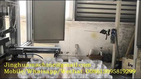 PET Dome Lid Thermoforming Machine With Special stacking device