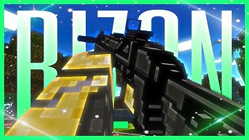 Pixel strike 3d but we’re pushing 🅿️ with the bizon ( 30 bomb 2x ) ( making trash look good )