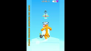 Tall Man Run Game | Level-9 | Satisfying Gameplay Walk-through #gaming #shorts #tallmanrun #gameplay