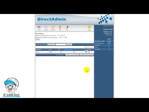 วิธีแก้ open_basedir from php.ini DirectAdmin Admin Level EP.01
