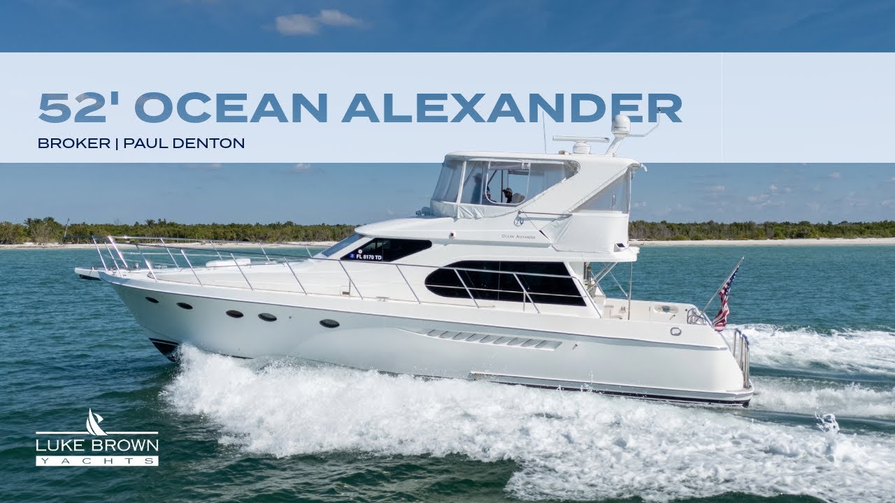 2007 Ocean Alexander 52 
