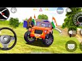 Orange 🧡 Thar 4x4 Indian Cars Simulator 3D Game Play 