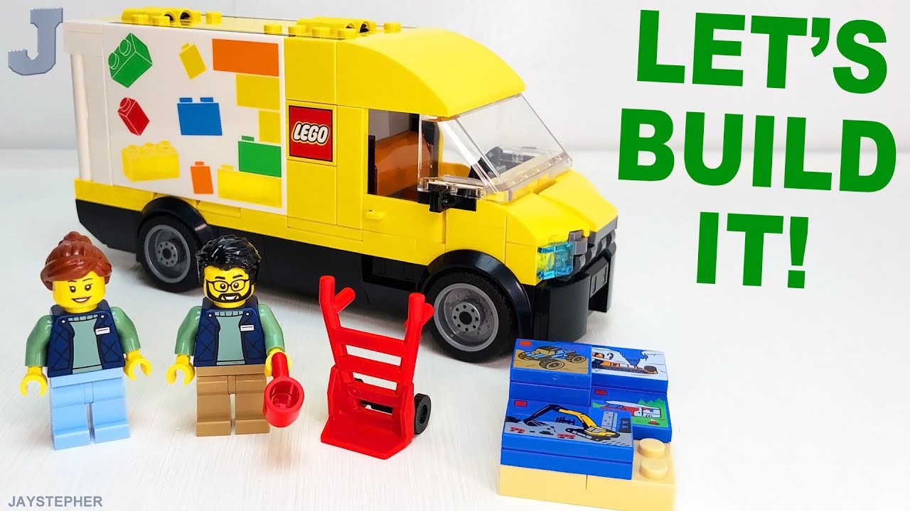 Распаковка, сборка и обзор набора LEGO City 2026 LEGO Van 60500