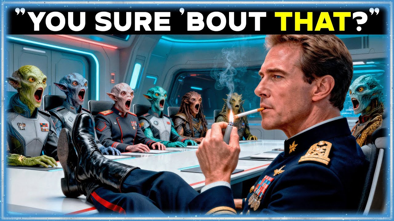 Галактическая Империя объявляет войну, представитель человечества лишь пожал плечами и закурил си...