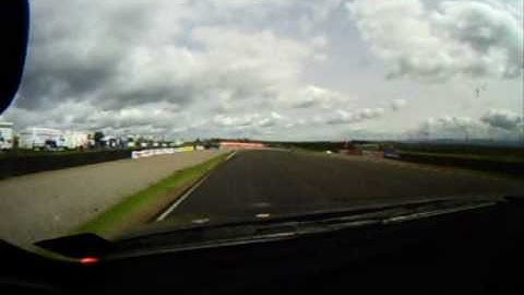 CPR Orange Evo In-car Footage - Time Attack 2010 - Knockhill - NEW LAP RECORD