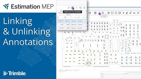 Estimation MEP - Linking and Unlinking Annotations