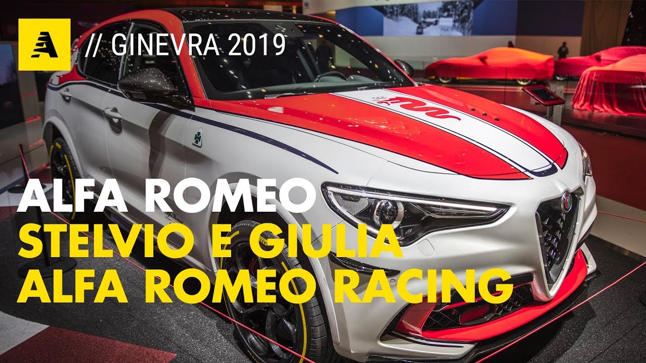 Alfa Romeo Al Salone Di Ginevra 2019 Giulia E Stelvio In