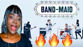 BAND-MAID - Without Holding Back REACTION