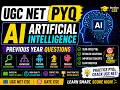 UGC NET Artificial Intelligence PYQs with Solutions Part 1 | Most Important Previous Year Questions