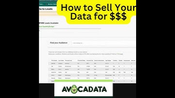 How to Use AI Lead Generation & Data Monetization as a Service | Learn  Selling Data #shorts
