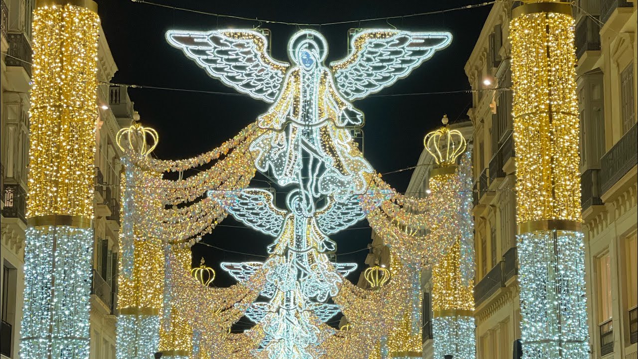 Malaga’s Famous Christmas Lights Show 2022