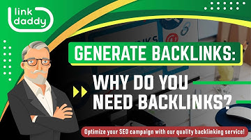 Generate Backlinks - Why Do You Need Backlinks
