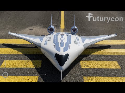 Самолёт будущего MAVERIC | Проект "летающего крыла" компании Airbus