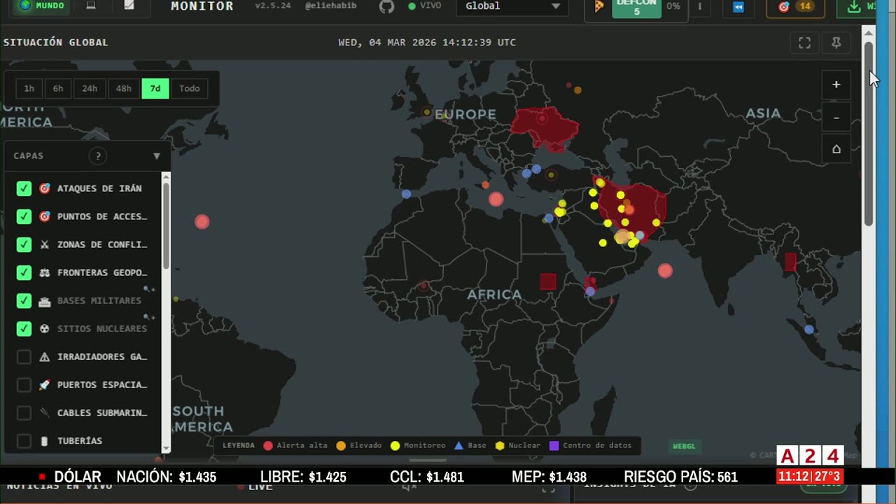 📢 "GUERRA EN VIVO", LA APP PARA MONITOREAR CONFLICTOS EN TIEMPO REAL ...