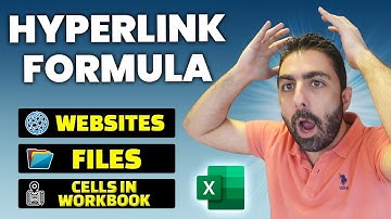 Excel Formula to Create Hyperlink 🔗 in Cell - Websites🌐, Files📁, Workbook Navigation🧭!