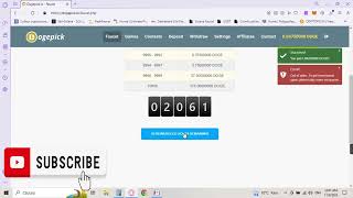 Doge Coin Faucet Every Hour Earn Free Doge From Dogepick