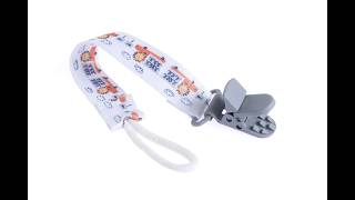 How to make a pacifier clip?