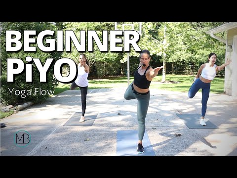 50 MIN Beginner PiYO Workout | Full Body No Equipment | Yoga & Pilates Inspired