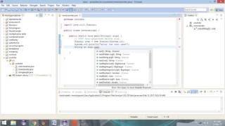 Simple java program to write the string in reverse order Information