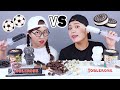 Black Chocolate VS White Chocolate Challenge DONA