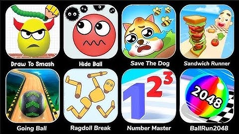 Draw To Smash,Count Master,Shape Shifting,Ragdoll Break,Hide Ball,Number Master,Sandwich Runner
