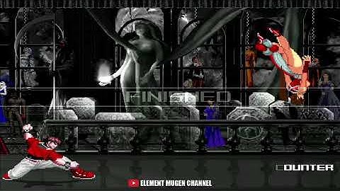 [KOF Mugen] Mai Shiranui Team vs Chris Team