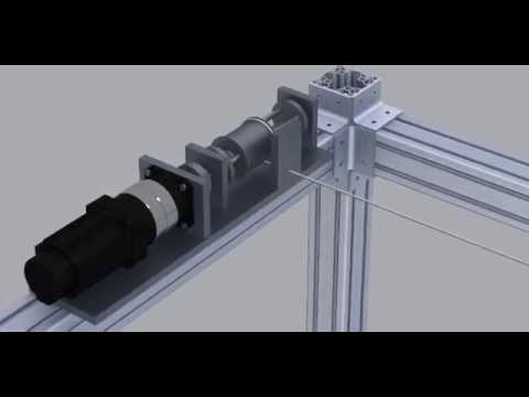 Design and simulation of cable winch for KNTU CDRPM