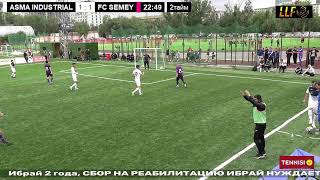 ASMA INDUSTRIAL - FC SEMEY \  LLF Almaty Весна 2024 \ Премьер Лига