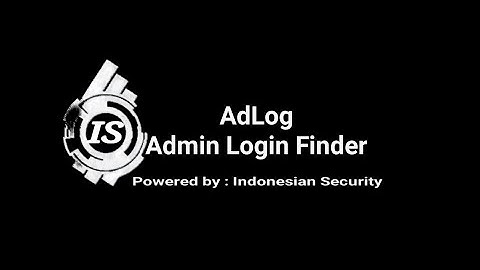 Cara Mencari Admin Login Website dengan AdLog di Termux Android