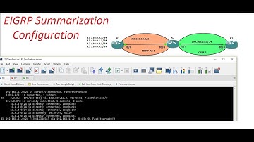What is EIGRP Summarization and how to configure it || Configuration || [TAMIL]