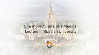 One More Minute From A Medical Lecture At A Russian University
