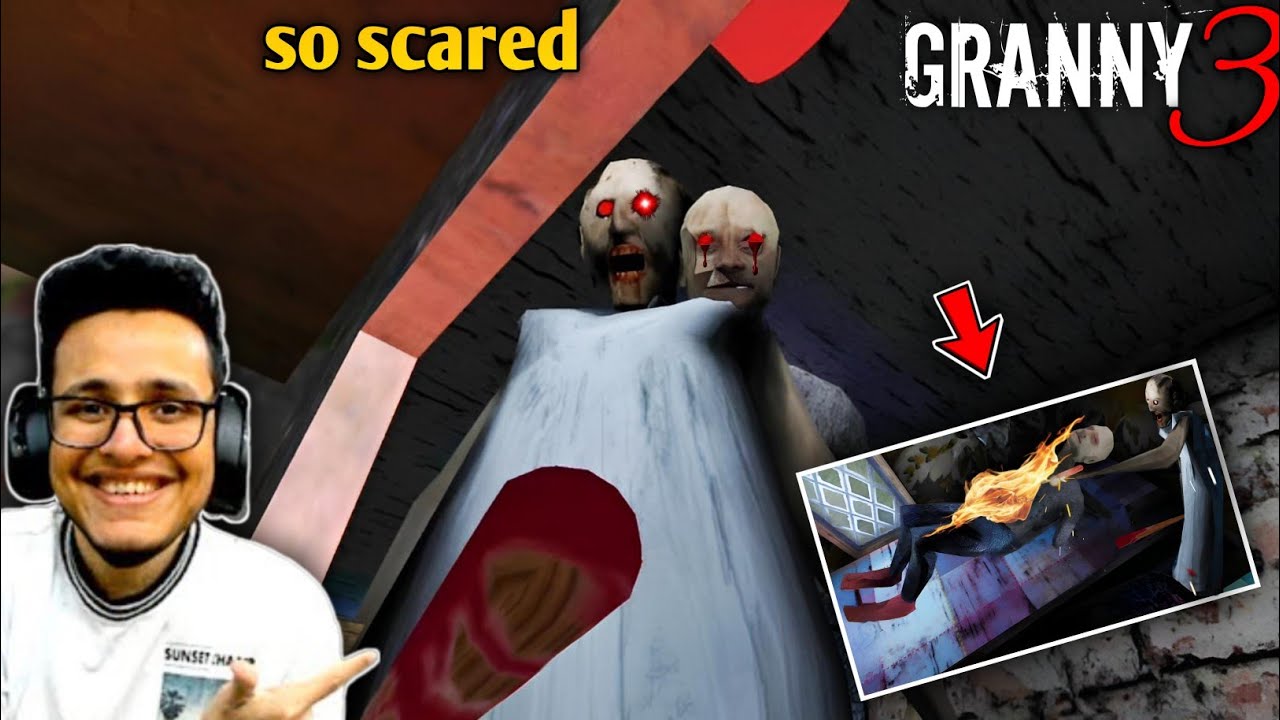 Grandpa Is So Scared 😁|| Granny 3 Game Play - YouTube
