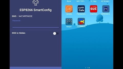 Netpie EP2 : การตั้งค่า wifi ที่จะเชื่อมต่อ + การสร้าง ICON ให้กับ Netpie