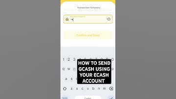 HOW TO SEND GCASH USING ECASH ACCOUNT OF UNIFIED PRODUCTS AND SERVICES!