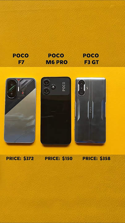 POCO F7 vs POCO M6 Pro vs POCO F3 GT – Full Speed Test & Performance Comparison!🔥