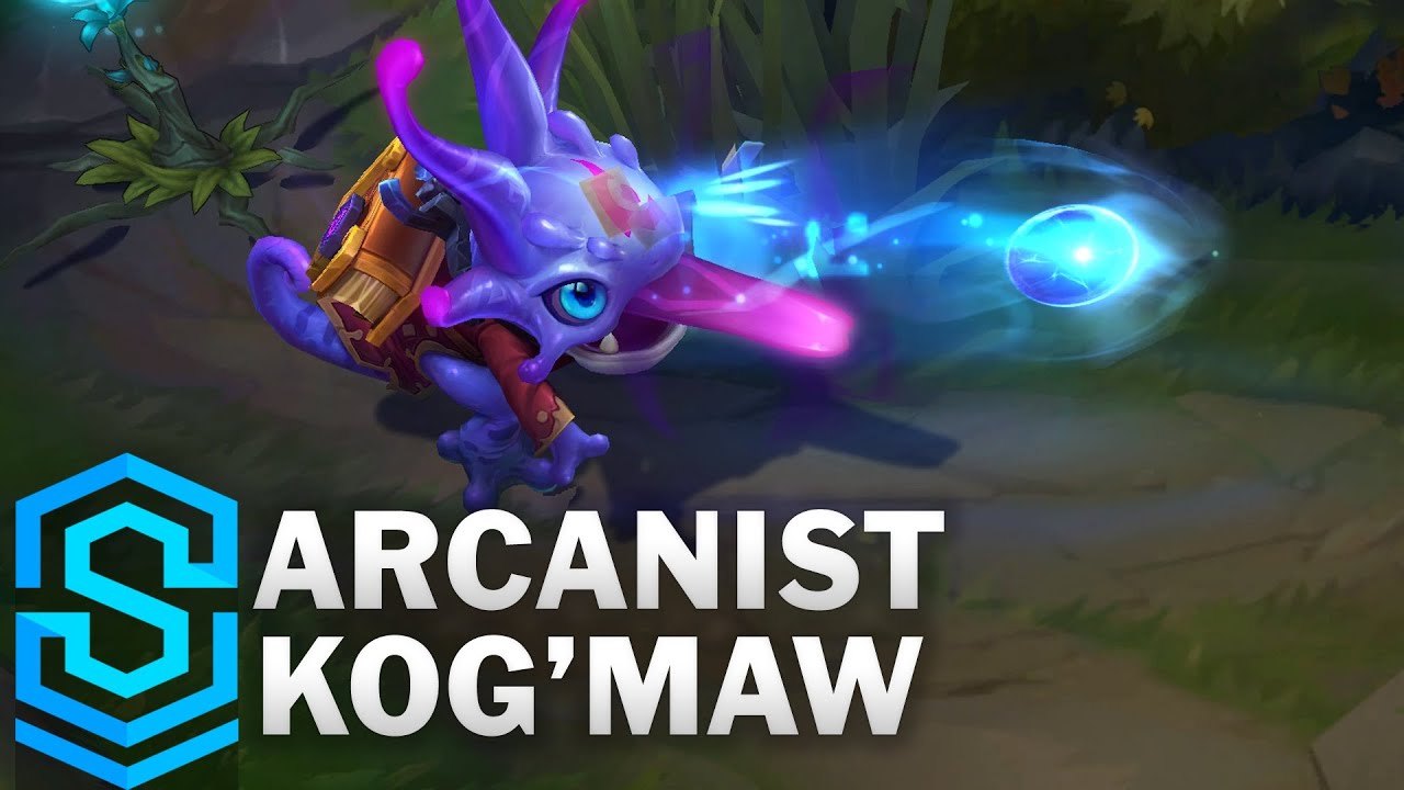 Arcanist Kog Maw Skin Spotlight League Of Legends Youtube