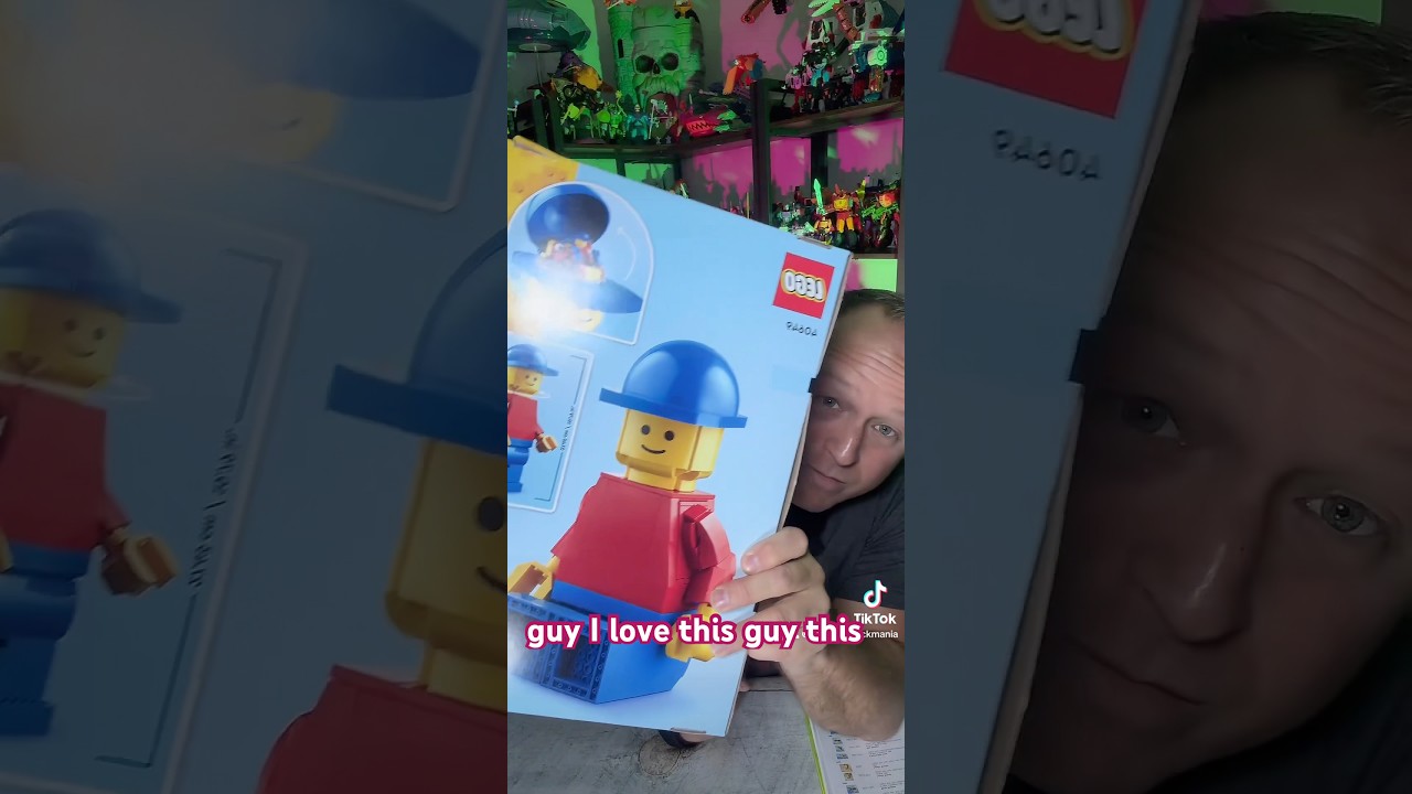 LEGO Up-Scaled Minifigure! Large and in charge. 