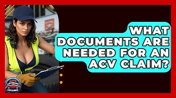 What Documents Are Needed For An ACV Claim? - Auto Coverage Explained