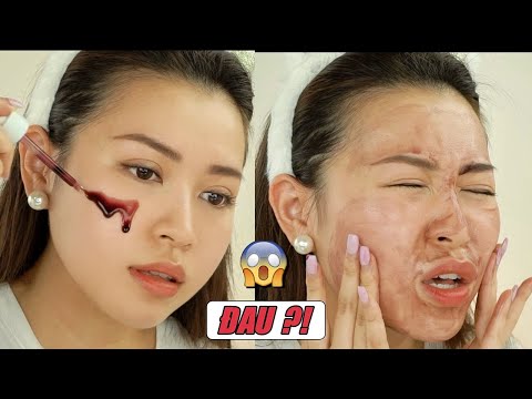 THỬ SERUM ĐAU ĐỚN  😱 ... có đáng không ? / red peel tingle serum test