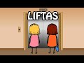 Liftas  animacinis anekdotas