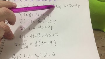 Derivada direccional. Ej. 10, sección 14.5. Thomas.