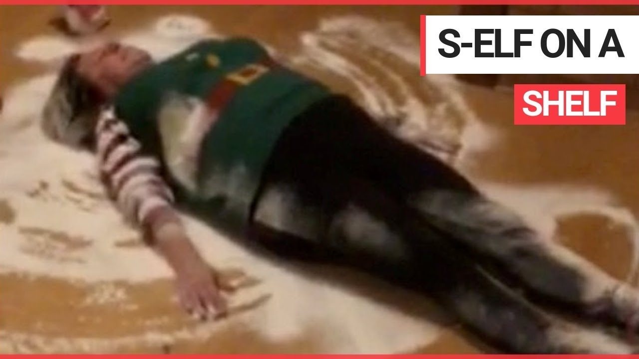 dress shoes Gran Does her Own Bonkers Version of 'Elf on a Shelf'| SWNS TV
