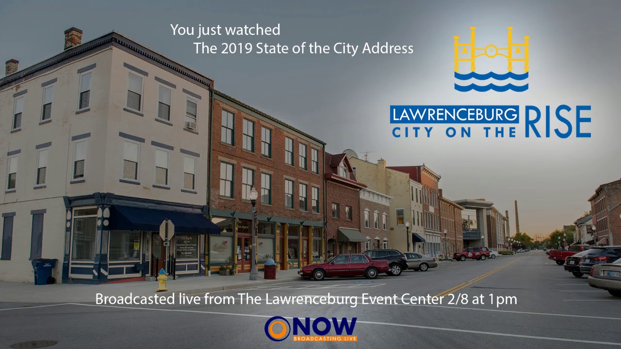 Video Lawrenceburg Mayor Mollaun S State Of The City Address Eagle Country 99 3