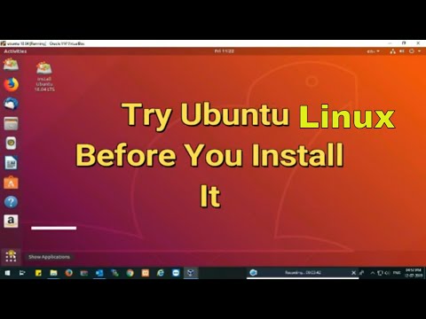 Try Ubuntu Before You Install It..... hqdefault