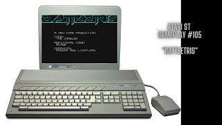 Battletris (Atari ST / Gameplay)