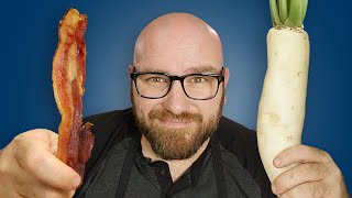 Making Incredibly REALISTIC BACON from a Daikon RADISH