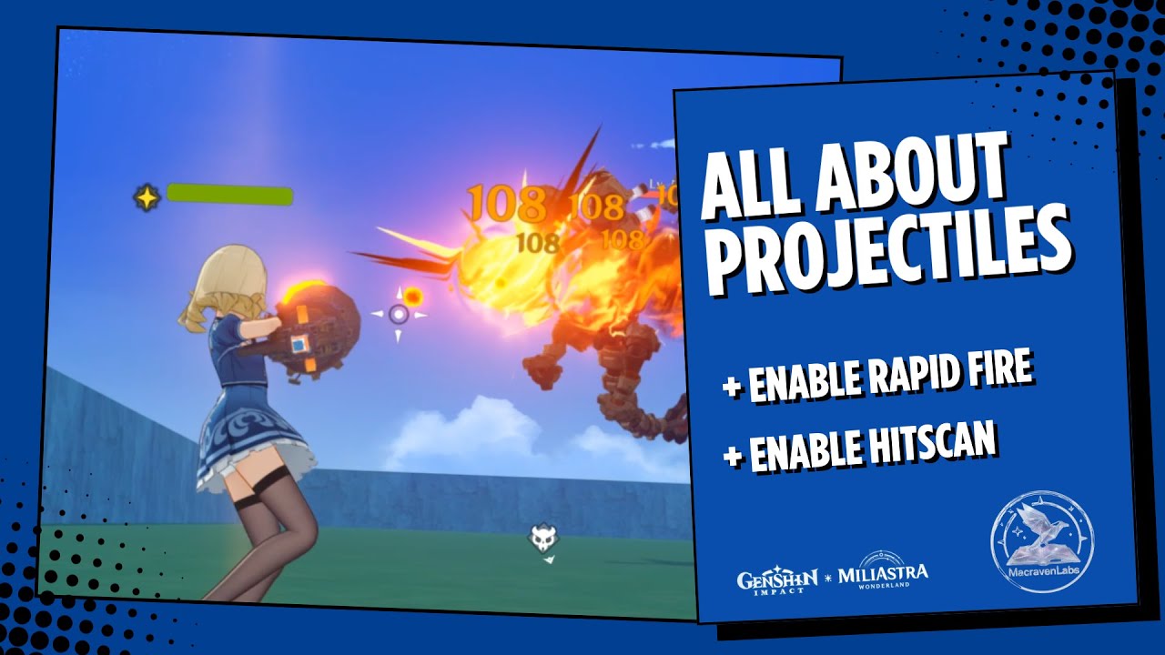 All About Projectiles (The Basics and Enabling Hitscan and Rapid-Fire)